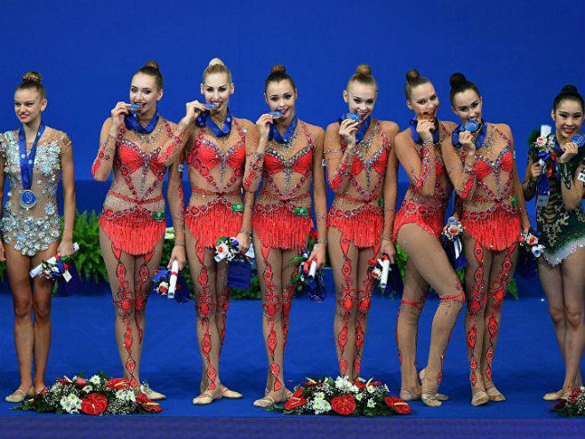 Ruske ritmičarke osvojile zlato (Foto:  Sputnik/ Vladimir Pesnya) - 