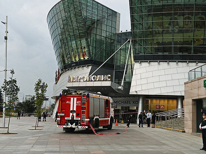 Moskva: Evakuacija tržnog centra Megapolis  (Foto:sputnik.ru) - 