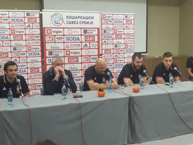 Konferencija za novinare košarkaša Srbije (Foto: B92/MLJ) - 