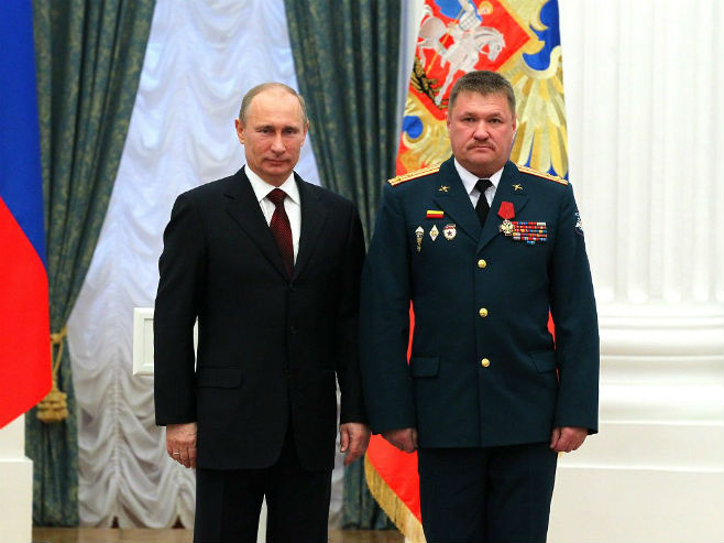 General Valerij Asapov sa predsjednikom Vladimirom Putinom - Foto: RT