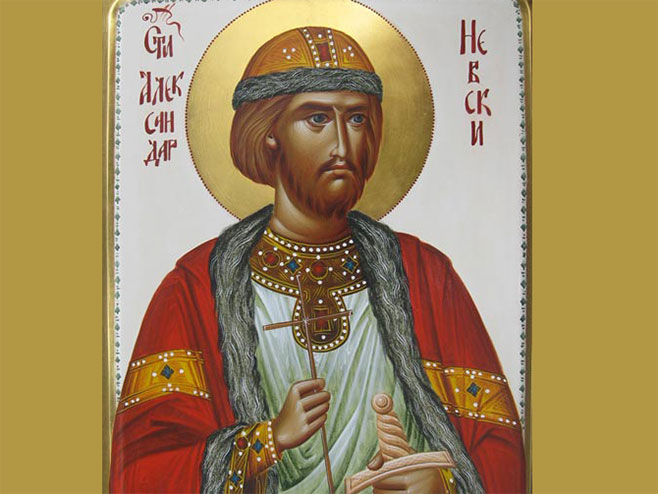 Ikona svetog Aleksandra Nevskog (foto:pravoslavlje.nl) - 