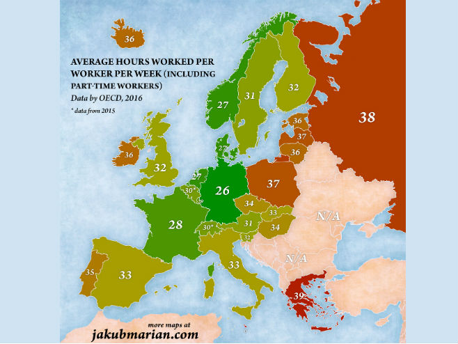 Ko su najveći radnici u Evropi? (Foto: Reddit) - 