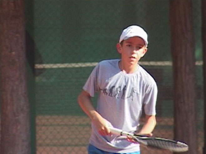 Mihailo Pavlović, teniser - Foto: RTRS