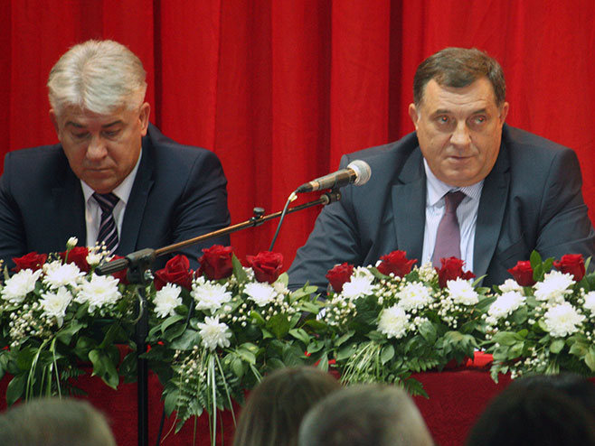 Dodik - Krekić - Foto: SRNA