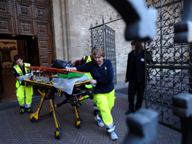 Firenca, komad mermera usmrtio turistu u bazilici - Foto: TANJUG, REUTERS, AFP, BETA