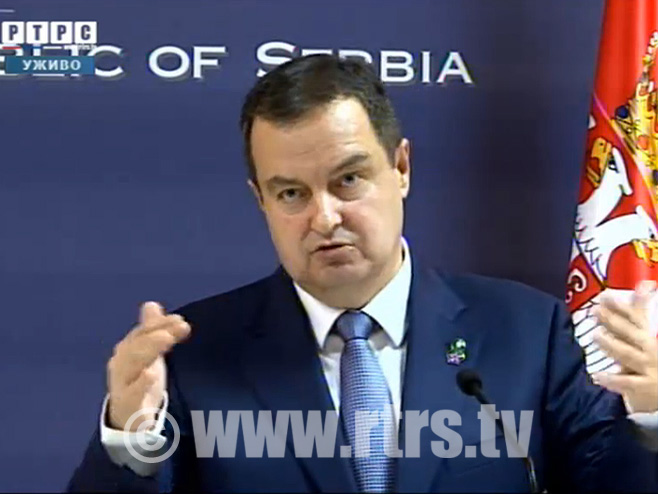 Ministar spoljnih poslova Republike Srbije Ivica Dačić - Foto: RTRS