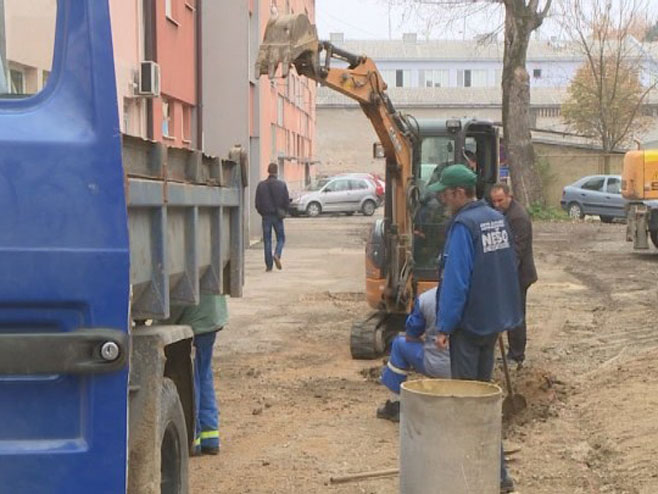 Rekonstrukcija ulice u Prijedoru - Foto: RTRS