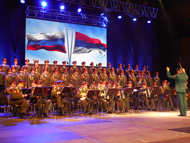 Banjaluka - koncert Akademskog ansambla pjesama i igara ruske armije - Foto: SRNA