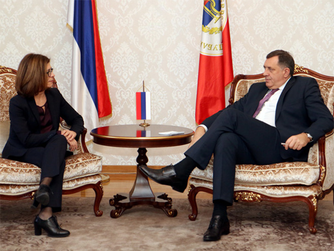Milorad Dodik i Zorica Bukinac (Foto: predsjednikrs.net) - 