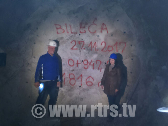 Probijen tunel ispod Bileće, radovi trajali dvije i po godine - Foto: RTRS