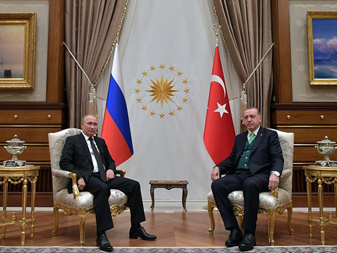 Vladimir Putin i Redžep Tajip Erdogan (Foto: https://rs.sputniknews.com) - 