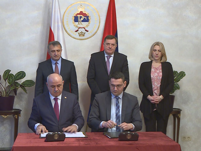 Potpisan Memorandum između Republike Srpske i Јužne Osetije - Foto: RTRS