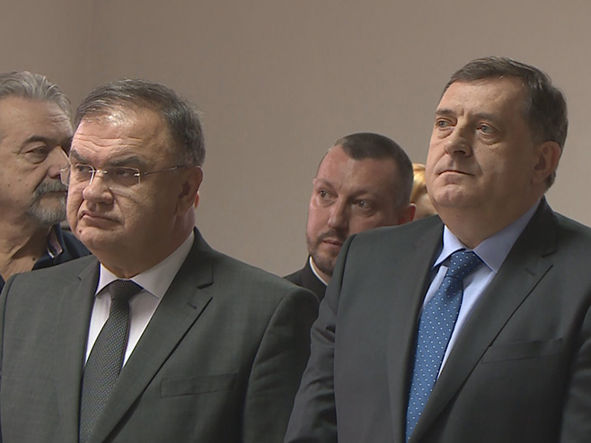 Dodik i Ivanić - Foto: RTRS