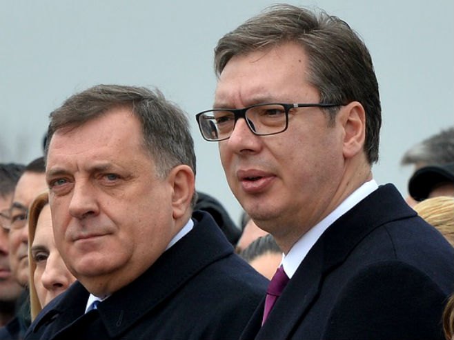 Milorad Dodik i Aleksandar Vučić - Foto: Novosti.rs
