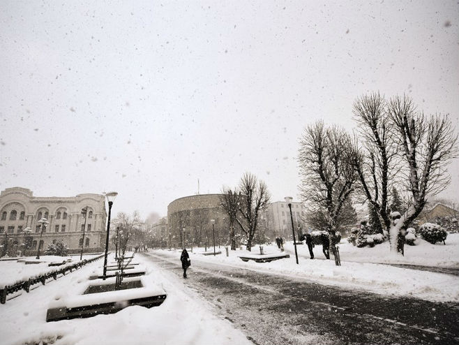 Snijeg u Banjaluci - 