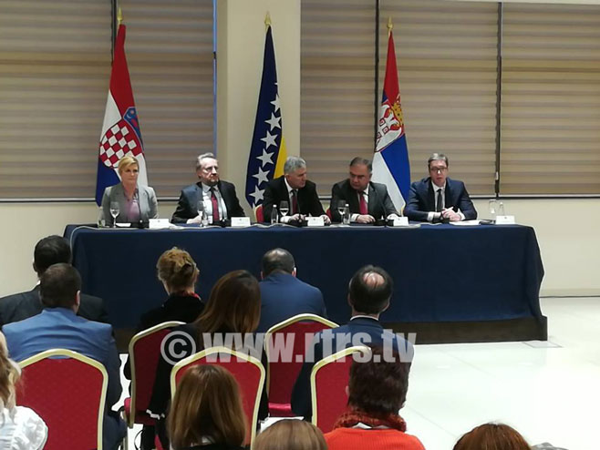 Trilateralni sastanak u Mostaru - Foto: RTRS