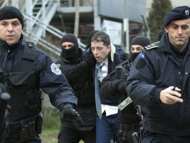 Hapšenje Marka Đurića na Kosovu - Foto: TANЈUG