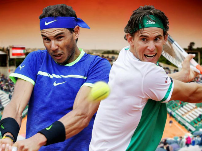 Finale RG: Nadal - Tim - Foto: ilustracija