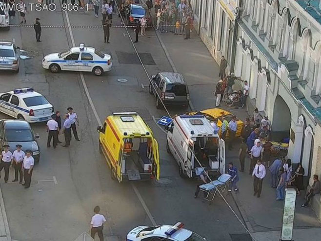 Incident u Moskvi  (Foto: Printscreen/Twitter/@gucodd) - 