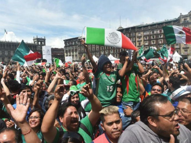 Slavlje meksičkih navijača - Foto: AFP