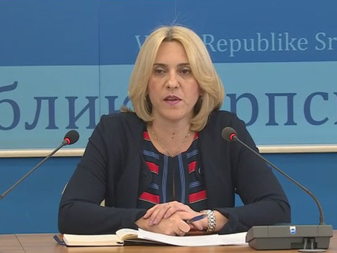 Željka Cvijanović, predsjednica Vlade RS - Foto: RTRS
