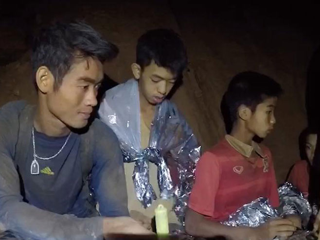 Spašavanje dječaka na Tajlandu (foto:twitter.com) - 
