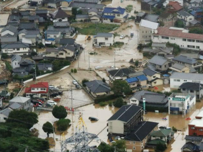 Poplave u Јapanu - Foto: AFP