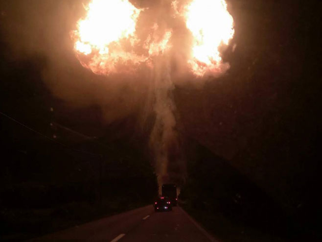 Eksplozija cisterne - Foto: nezavisne novine