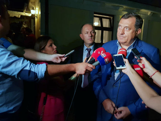 Milorad Dodik u Trebinju - Foto: SRNA