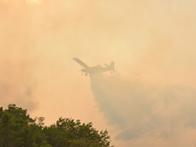 Požar na Paštrovačkoj gori (Foto: Gov.me) - 