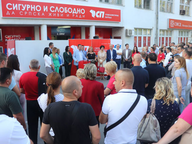 Socijalistička partija, Izborna kampanja 2018. - Foto: RTRS