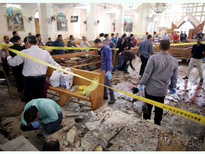 Egipat- napad na crkvu (foto: tportal.hr) - 