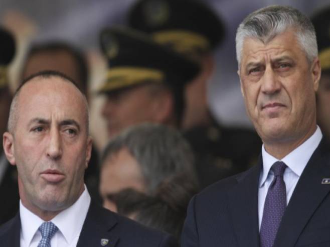 Ramuš Haradinaj i Hašim Tači (Foto:AP/Photo) - 