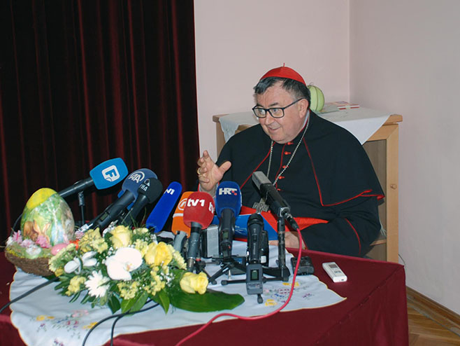 Kardinal Vinko Puljić - Foto: SRNA