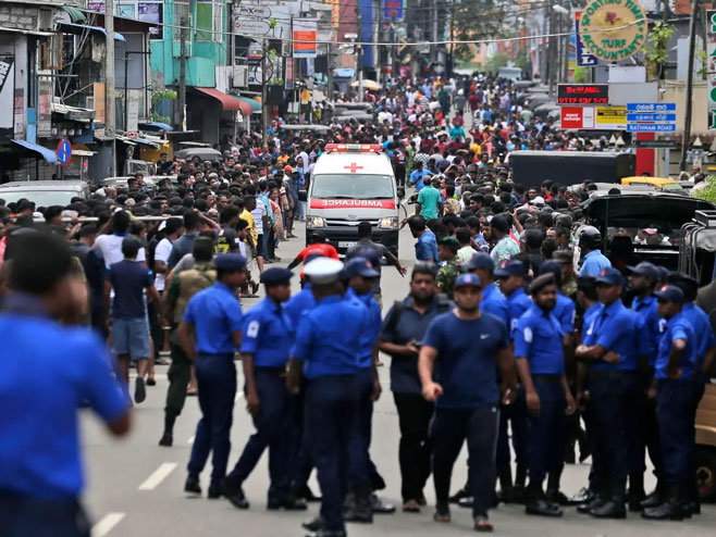 Policija u Šri Lanci - Foto: AP