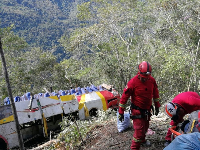 Mjesto nesreće (foto: Bolivia Information Agency) - 