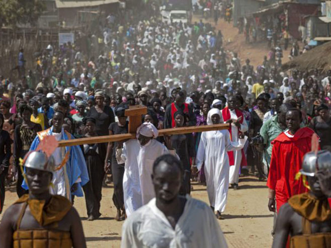 Uskršnja povorka u Gombeu (foto: eyewitnessng.com) - 