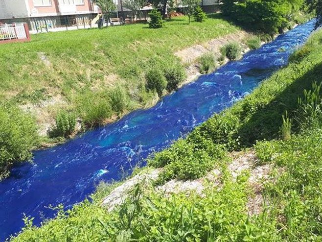 Vogošća, plava rijeka - Foto: klix.ba