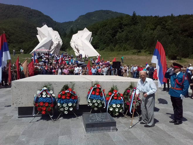 Foča-obilježeno 76 godina od Bitke na Sutjesci - Foto: SRNA
