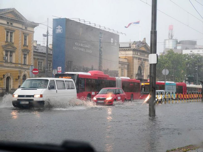 Beograd pod vodom (foto: Vladimir Šporčić) - 