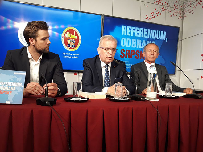 Beč: Promocija knjige "Referendum, odbrana Srpske" - Foto: RTRS