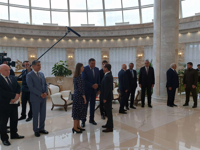 Dodik-Medvedev-sastanak - Foto: SRNA