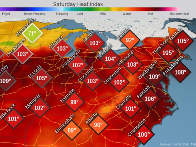 Ljetne vrućine u SAD (foto: cnn.com) - 