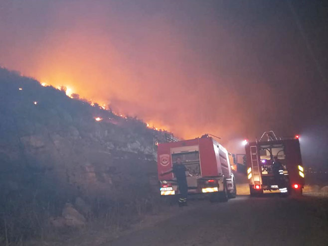 Požar-Trebinje (Teritorijalna vatrogasna jedinica Trebinje) - Foto: Facebook