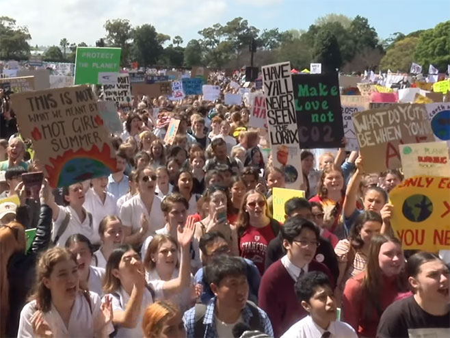 Protest u Sidneju - Foto: Screenshot/YouTube