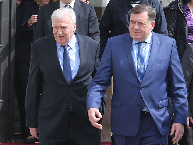 Milorad Dodik i Marko Pavić (foto:Siniša Pašalić/RAS Srbija) - 