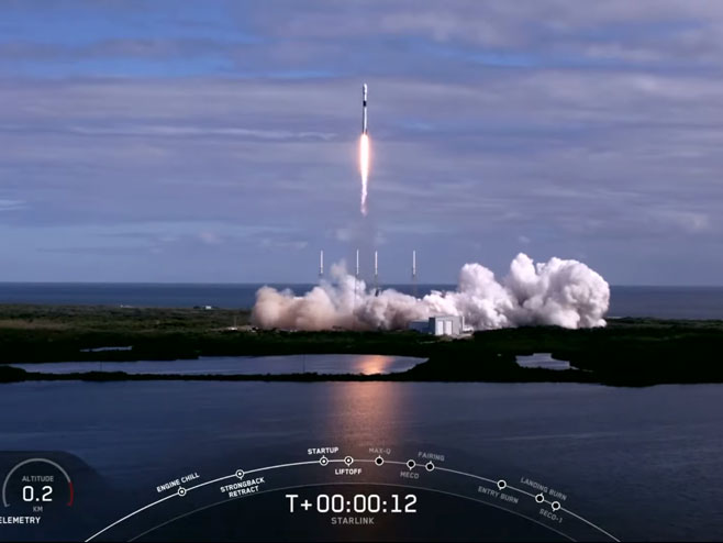 Lansiranje satelita Starlink (foto: SpaceX) - 