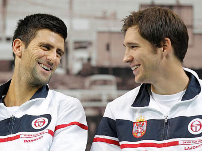 Novak Đoković i Dušan Lajović (foto:tennisworldusa) - 