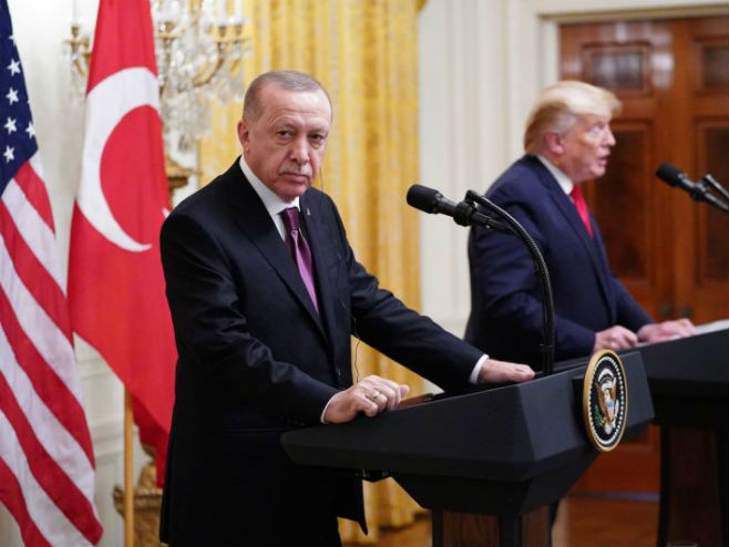 Erdogan kod Trampa - Foto: AFP/Getty images
