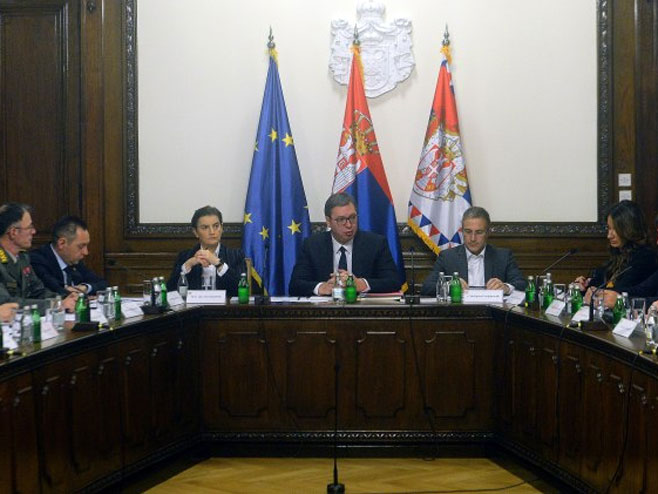 Savjet za nacionalnu bezbednost Srbije (foto: Tanjug/ Predsedništvo Srbije) - 